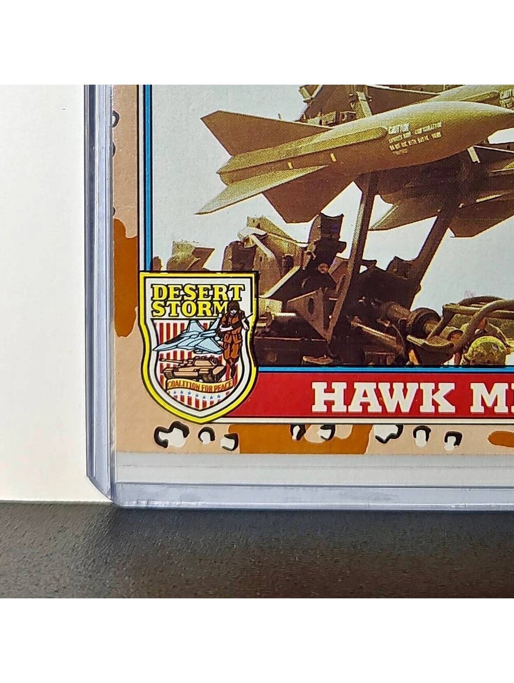HAWK Missile 1991 Topps Desert Storm #168 Card - Picture 5 of 10